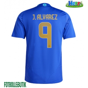 Argentina Julian Alvarez #9 Bortatröja Copa America 2024 Kortärmad